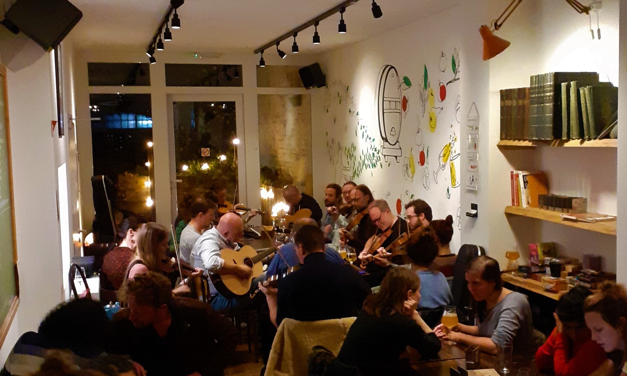 Concert jam irish cidrotheque